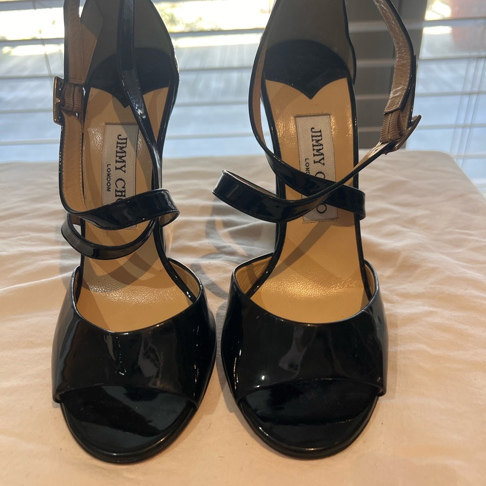 Vintage Jimmy Choo Black Women's Heels